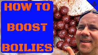 CARP FISHING  HOW TO BOOST YOUR BOILIES 😀 [upl. by Issor]