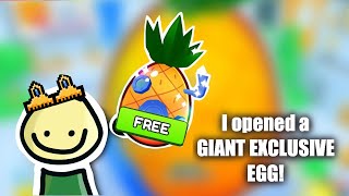 I got the SECRET giant exclusive egg Pet Simulator 99 [upl. by Ginger]