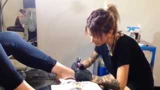 Ren amp Georgie get tattoos and answer your questions  VLOG [upl. by Ocisnarf]