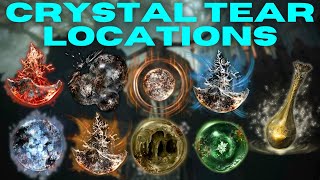 Elden Ring DLC All Crystal Tear Locations amp What They Do [upl. by Suellen537]