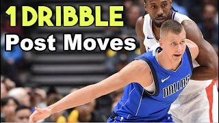 Amazing Single Dribble Basketball Post Moves [upl. by Lia296]