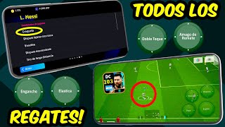 🕺 COMO HACER REGATES en EFOOTBALL 2025 Mobile ✅ TODOS LOS REGATES DEL JUEGO BIEN EXPLICADOS [upl. by Klinges]