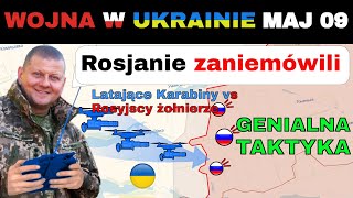 09 MAJ Ukraińcy WYSŁALI LATAJĄCE KARABINY MASZYNOWE DO SZTURMU NA ROSJAN  Wojna w Ukrainie Wyjaśni [upl. by Bink755]