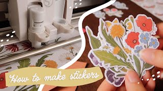 How I print stickers amp prints at home How I pack my orders Sustainable packaging Noissue collab [upl. by Anaibaf]