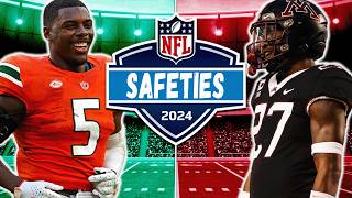 Top Safeties in the 2024 NFL Draft  Safety Rankings [upl. by Aneekat669]