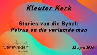 Stories van die Bybel Petrus en die Verlamde man [upl. by Ahens]