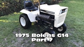 1975 Bolens G14  Part7 [upl. by Ecidnak]