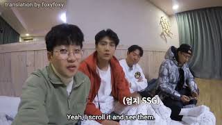 ENG SUB 김선호딘딘  Dindin asks Kim Seon Ho and 2d1n members about music streaming sites 2020 [upl. by Anitsrihc]