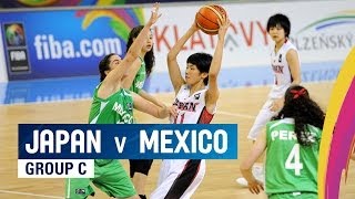 Japan v Mexico  Group C  2014 FIBA U17 World Championship for women [upl. by Reginauld649]