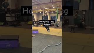 Hanging Leg Raises gym [upl. by Tamar]