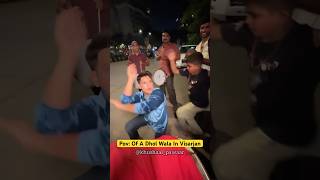 Dhol Wala In Visarjan  visarjan ganpativisarjan dhol youtubeshorts khushaalpawaar dance [upl. by Ahsienauq]