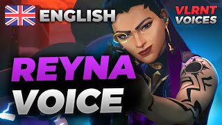 REYNA English Voice  Voice Lines  VALORANT [upl. by Elisha]