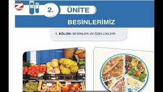 Fen Bilimleri 4Sınıf Besinler ve Özellikleri Konu Anlatımı [upl. by Ysset]