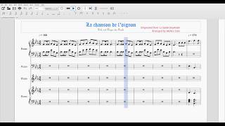 La Chanson de loignon Girls und Panzer das Finale  BC Liberté version  Musescore [upl. by Abdu]