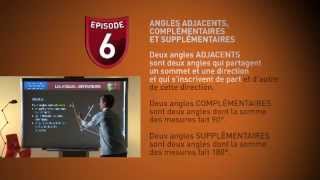 Maths 5eme 6  les angles [upl. by Esoj]