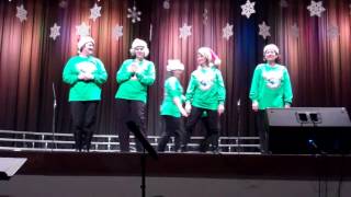 The Twelve Days of Christmas Funny Teacher Skit [upl. by Adelaide]