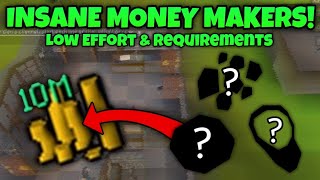 Try These EASY Money Makers In OSRS For Insane GP Old School RuneScape 2023 [upl. by Nhguavad]