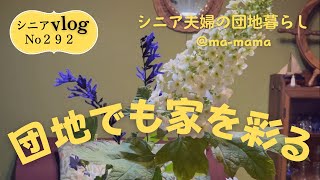 『シニア夫婦の団地暮らし』団地で楽しむ紫陽花の季節狭い団地でも家を彩る成果の魅力ハイドランジア1週間が早く感じる時 [upl. by Llennod78]