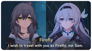 Firefly Wants to Travel with Trailblazer  Honkai Star Rail [upl. by Lexy]