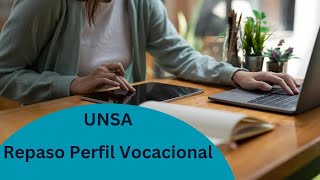 REPASO PERFIL VOCACIONAL [upl. by Ailev]