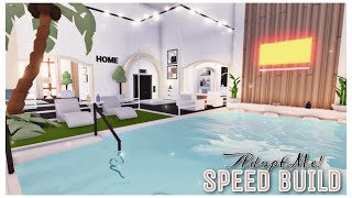 Modern VIP House Part 1 ✨ House of a very important person ✨ Speed Build Roblox Adopt Me [upl. by Gibeon119]