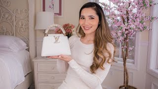 LOUIS VUITTON MINI CAPUCINES I REVIEW [upl. by Seward]