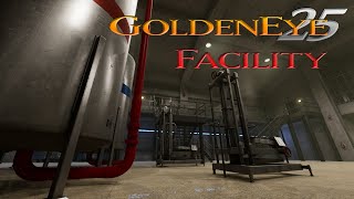 GoldenEye 25  Facility Fan Remake [upl. by Novyak442]