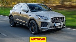 2018 Jaguar EPace review  Small Jaguar SUV driven  Autocar [upl. by Brianna]