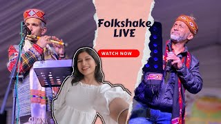 FOLKSHAKE LIVE 🔥 Gopal Sharma  Rajendra Acharya  Raag Studios  Pahadi Mashup  DHARAMSHALA [upl. by Ailahs]