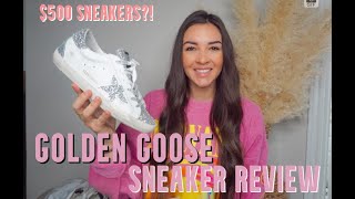 NEW GOLDEN GOOSE SNEAKERS IN MY COLLECTION SPRING 2022  Review on Size Comfort and Price [upl. by Avram]