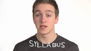 Whats a Syllabus [upl. by Cornelle]