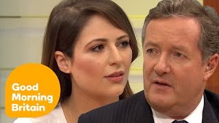 Piers Morgan Clashes With Guest Over Dress Code Sexism  Good Morning Britain [upl. by Pallas]