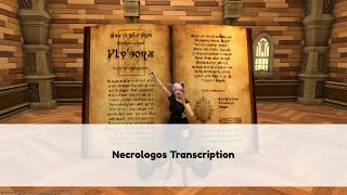 FFXIV Necrologos Transcription  housing item 55 [upl. by Pitt]