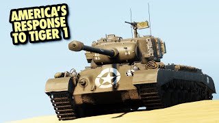 THE US TANK BUILT TO TAKE ON THE TIGER  M26 Pershing in War Thunder [upl. by Bristow]