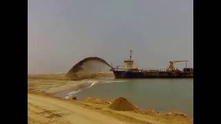 Beach Nourishment by Sand Pumping [upl. by Harrod]