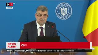 BUGET 2024 CIOLACU „Sunt bani pentru majorarea pensiilor Repet nu vor fi creșteri de taxe” [upl. by Eilzel]