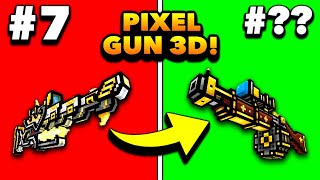 All Snipers in Pixel Gun 3D Ranked from Worst to Best 2021 Sniper Tier List [upl. by Alli628]