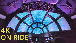 Millennium Falcon Smugglers Run 2024 Ride POV Experience in 4K  Walt Disney World Florida [upl. by Alegnat69]