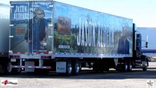 JASON ALDEAN TOUR TRUCK in ARIZONA [upl. by End659]