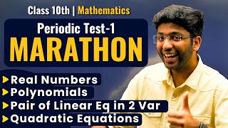 Class 10th Maths Periodic Test Marathon 🔥  Shobhit Nirwan [upl. by Dleifniw848]