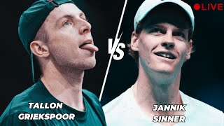 ATP LIVE JANNIK SINNER VS TALLON GRIEKSPOOR ATP HALLE OPEN 2024 TENNIS PREVIEW STREAM [upl. by Learsi]