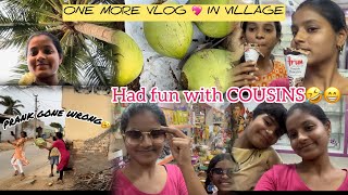 quotExploring Grandparents Crops amp Pranking Cousin Gone Wrong Village Vlogquot By Gunji Jahnavi [upl. by Verne]