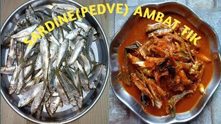 Sardine PedveTarle Ambot Tik Goan Ambot Tik Recipe [upl. by Elrae411]