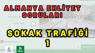 Sokak Trafiği 1  Almanya Ehliyet Sınavı Soruları 2024 [upl. by Kast]