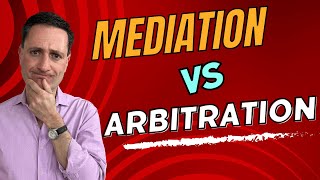 How Mediation is Different From Arbitration  Mediation [upl. by Eittel445]