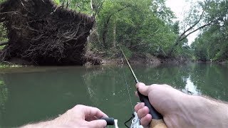 TROUT MAGNET Creek Fishing  HOW TO Setup Rig amp Fish  TIPS [upl. by Samot571]