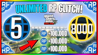 SOLO THE BEST RP GLITCH TO LEVEL UP FAST IN GTA 5 ONLINE EASY RP METHOD [upl. by Dnomso462]