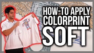 Applying ColorPrint Soft Printable Heat Transfer Vinyl [upl. by Yeoj]