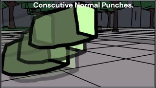 Dominus uses Consecutive Normal Punches Saitama Battlegrounds Animatic [upl. by Lisetta]