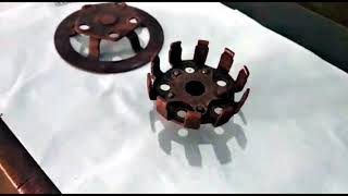 Dismantling and assembling of MULTI PLATE CLUTCH [upl. by Lindie]